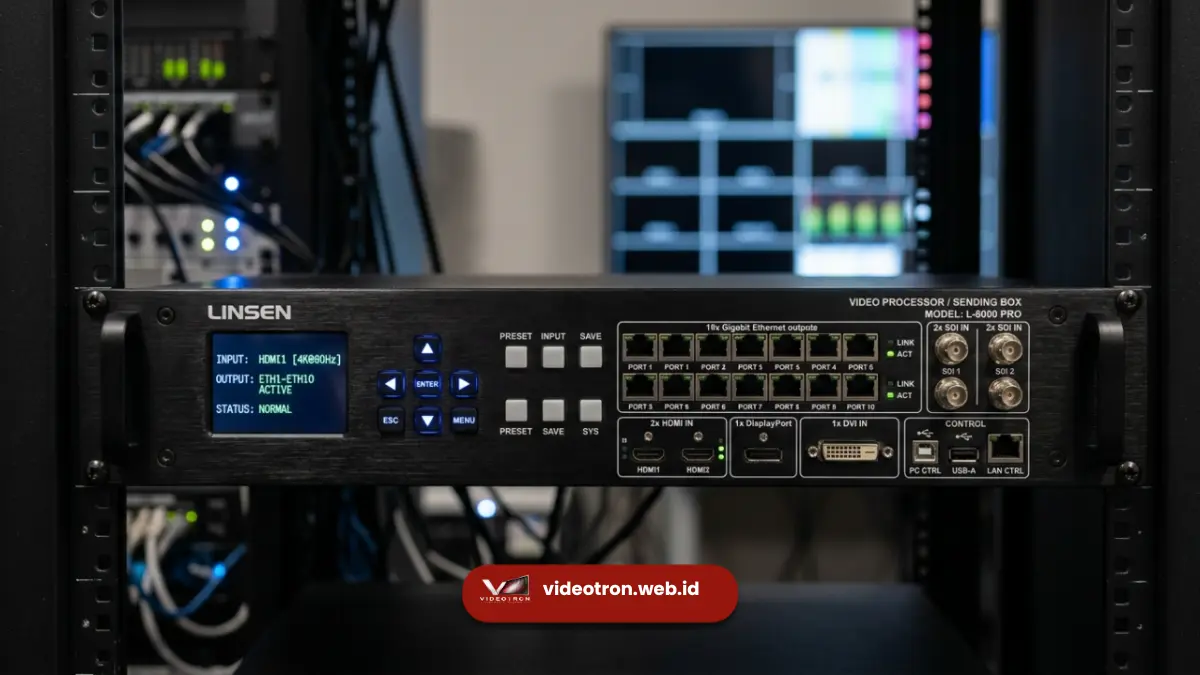 Controller Videotron di Ruang Kontrol