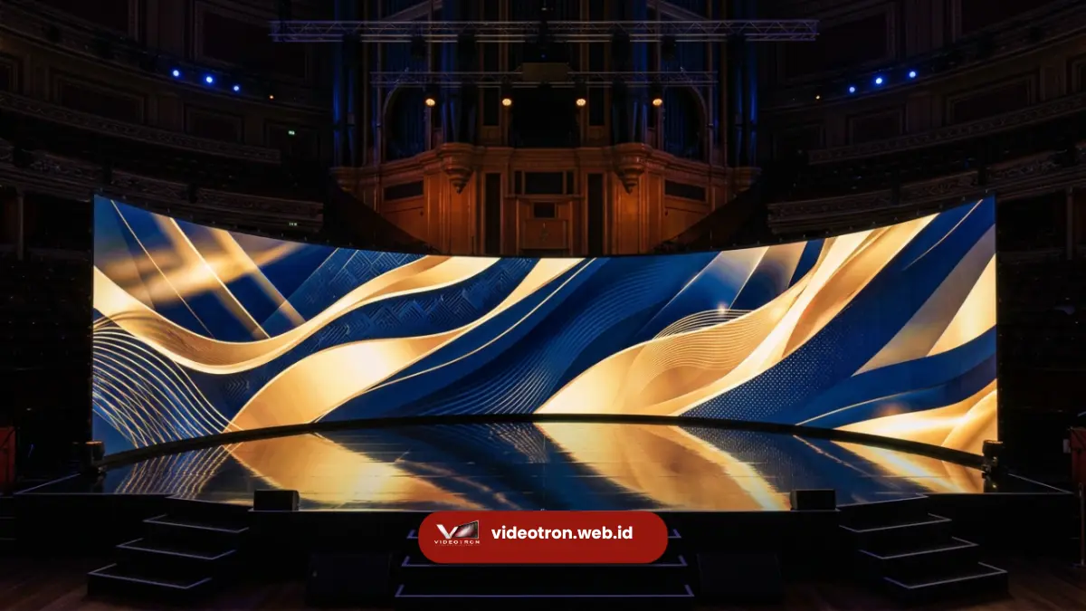 Kelebihan dan Kekurangan Videotron Curved untuk Event
