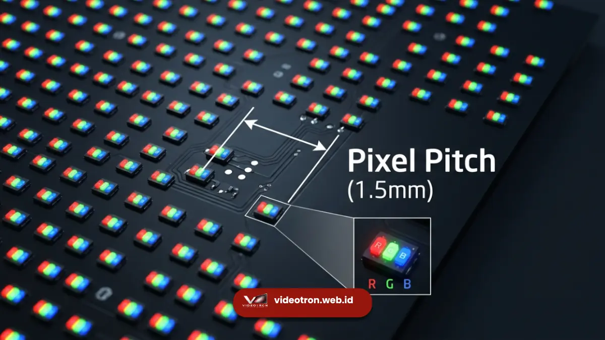 Cara Memilih Pixel Pitch Videotron Berdasarkan Jarak Pandang