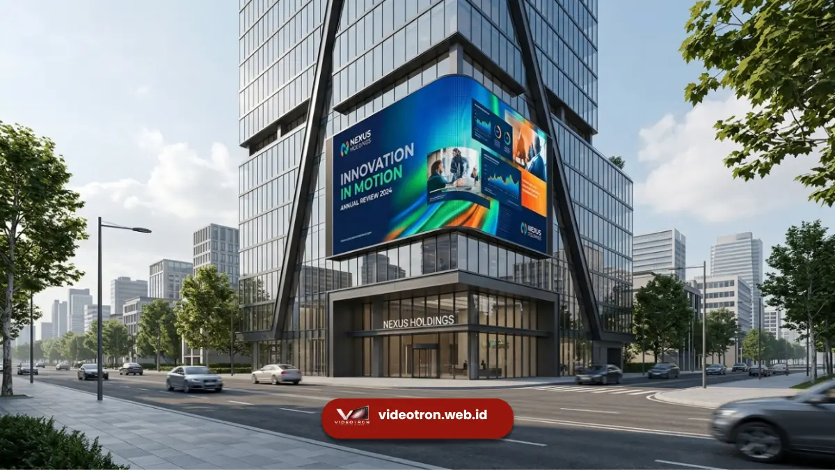 Proses Design Videotron Custom untuk Kebutuhan Korporat