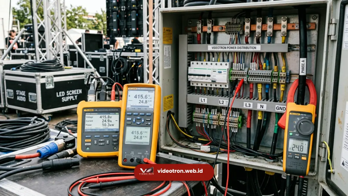 Cara Hitung Kapasitas Genset Videotron untuk Event Anda