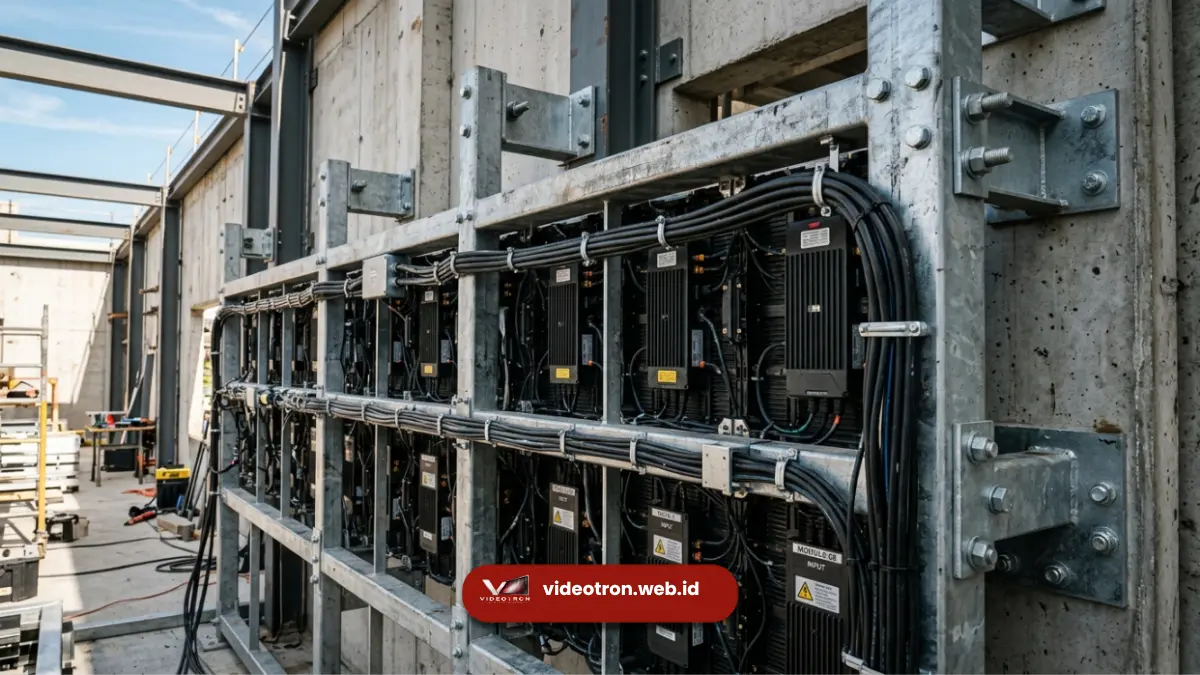 Instalasi dan Rigging Videotron