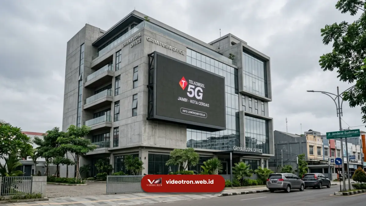 Videotron Jambi Berkualitas, Solusi Iklan Digital Modern