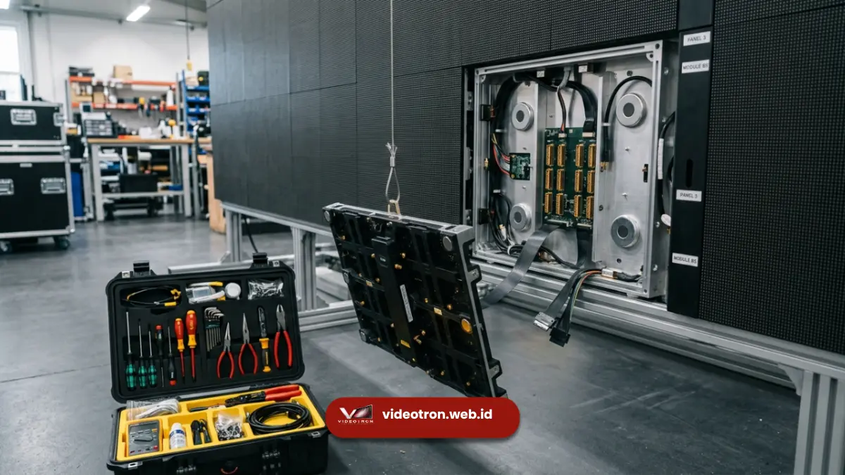 Kapan Pilih Videotron dengan Maintenance Akses Depan?