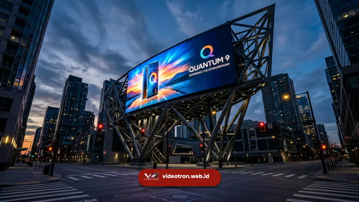 Videotron Outdoor Digital Billboard di Jalan Raya